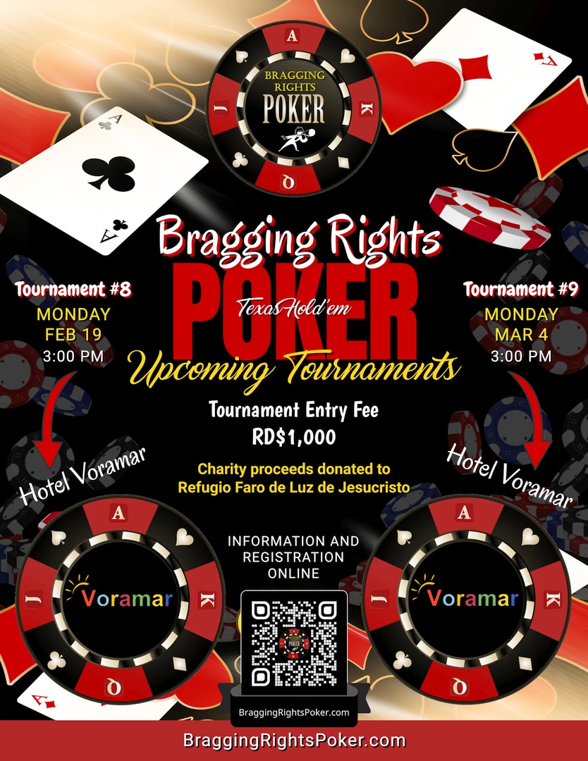 Bragging Rights Poker Upcoming Tournaments